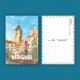 Carte postale Bergues / 10x15cm