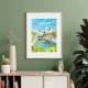 Affiche La Roche sur Yon - "Place Napoléon"