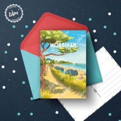 Carte Postale Morbihan  /  10x15cm