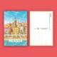 Carte Postale Menton  /  10x15cm