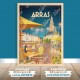 Affiche Arras - "Place des Héros" - Nuit
