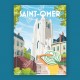 Affiche Saint-Omer - "La Cathédrale"