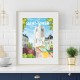 Affiche Saint-Omer - "La Cathédrale"