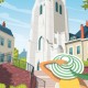 Affiche Saint-Omer - "La Cathédrale"