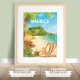 Affiche L'île Maurice