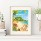 Affiche L'île Maurice
