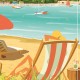 Affiche Calvi - Détente à Calvi