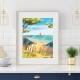 Affiche Noirmoutier - "Plage des Dames"