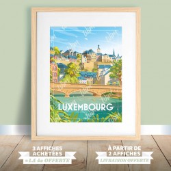 Affiche Luxembourg