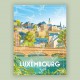 Affiche Luxembourg