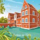 Affiche Villeneuve-d'Ascq - "Le château de Flers"
