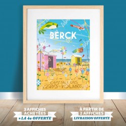 Berck-sur-Mer - "Passion Cerfs-Volants" Poster