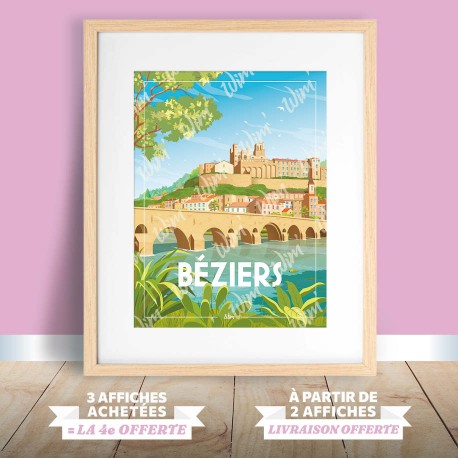 Affiche Béziers