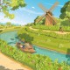 Affiche Saint-Omer - "Moulin de l'Aile"