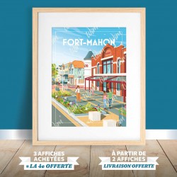 Affiche Fort-Mahon - "Le Casino"