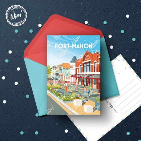 Fort-Mahon - "Le Casino" Postcard  / 10x15cm