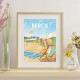Affiche Berck-Sur-Mer - "Berck Plage"