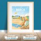 Affiche Berck-Sur-Mer - "Berck Plage"