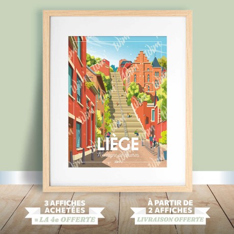 Affiche Liège