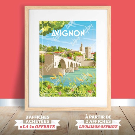 Affiche Avignon