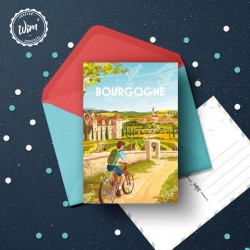Bourgogne Postcard  / 10x15cm