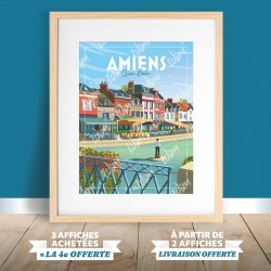 Affiche Amiens - "Détente à Saint-Leu"