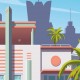 Affiche Miami - "Ocean Drive" Recto/Verso