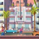 Miami - "Ocean Drive" Recto/Verso Poster