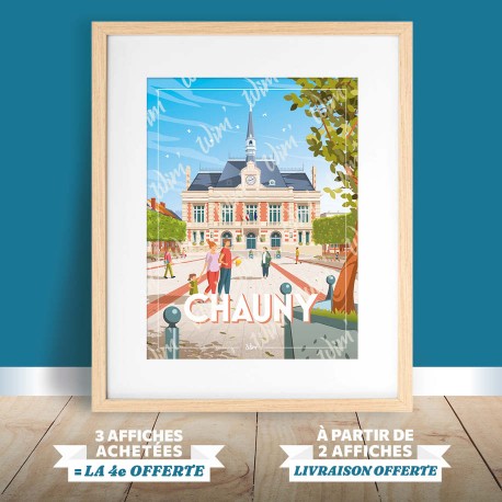 Affiche Chauny