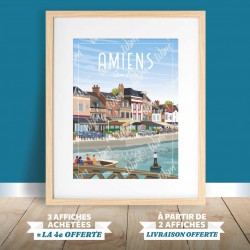 Affiche Amiens - "Détente à Saint-Leu"