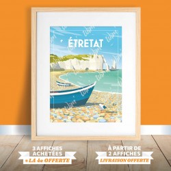 Affiche Étretat