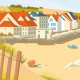 Wissant - "Plage" Poster