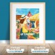 Affiche Le Touquet - "Balade au Marché"