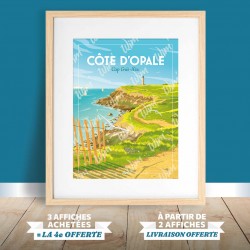 Affiche Côte d'Opale - Le Cap Gris-Nez