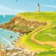 Affiche Côte d'Opale - Le Cap Gris-Nez