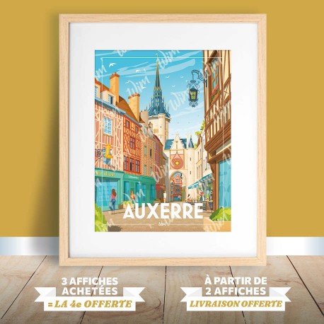 Affiche Auxerre