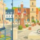 Affiche Gravelines - "Détente à Gravelines"