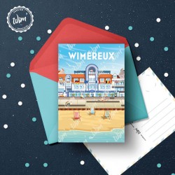 Wimereux Postcard  / 10x15cm