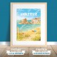 Affiche Ambleteuse - "Détente à Ambleteuse"