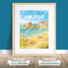 Ambleteuse - "Détente à Ambleteuse" Poster