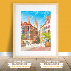 Affiche Bayonne