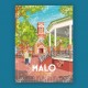 Malo-les-Bains - "Place Turenne" Poster