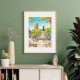Dunkerque - "Place Jean Bart" Poster