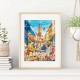 La braderie de Lille Poster