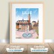 Affiche Lille - "Grand'Place"