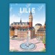 Affiche Lille - "Grand'Place"