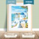 Affiche Santorin