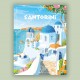 Affiche Santorin