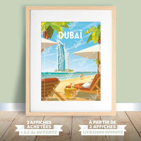 Affiche Dubaï