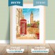 Londres - "Balade à londres" Poster